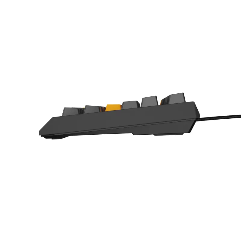Genesis Thor 230 TKL teclado mecânico gaming com fios, US, Anchor Gray Negative, Outemu Red