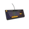 Genesis Thor 230 TKL teclado mecânico gaming com fios, US, Anchor Gray Negative, Outemu Red