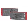 Teclado gaming GENESIS Thor 230 TKL Lite USB QWERTY inglês preto