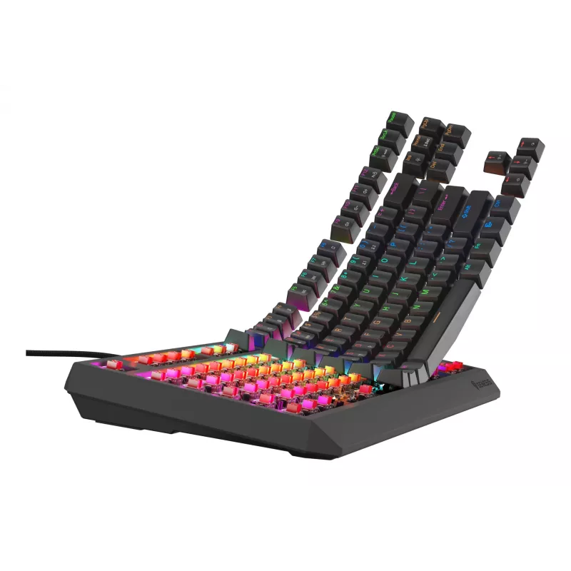 Teclado gaming GENESIS Thor 230 TKL Lite USB QWERTY inglês preto