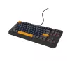 Teclado gaming GENESIS THOR 230 TKL USB + RF sem fios + Bluetooth QWERTY preto, azul, cinzento, laranja