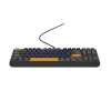 Teclado gaming GENESIS THOR 230 TKL USB + RF sem fios + Bluetooth QWERTY preto, azul, cinzento, laranja