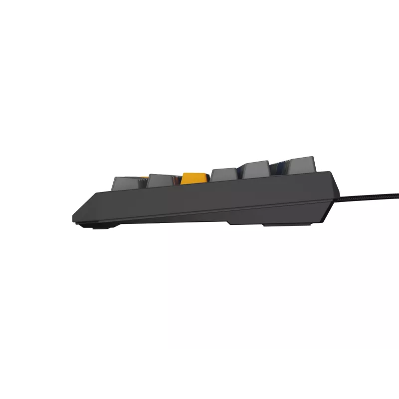 Teclado gaming GENESIS THOR 230 TKL USB + RF sem fios + Bluetooth QWERTY preto, azul, cinzento, laranja