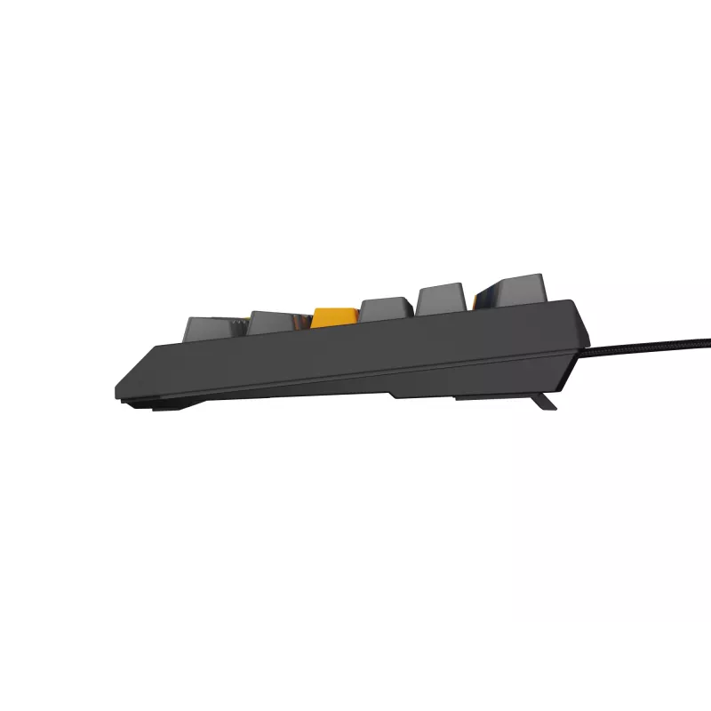 Teclado gaming GENESIS THOR 230 TKL USB + RF sem fios + Bluetooth QWERTY preto, azul, cinzento, laranja