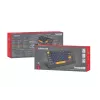 Teclado gaming GENESIS THOR 230 TKL USB + RF sem fios + Bluetooth QWERTY preto, azul, cinzento, laranja