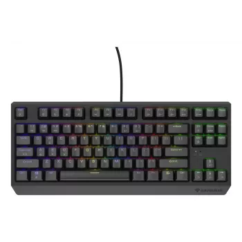 Teclado gaming mecânico Genesis Thor 230 TKL — tenkeyless, US QWERTY, switches Outemu Brown, RGB, 1000 Hz, USB