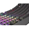Teclado gaming mecânico Genesis Thor 230 TKL — tenkeyless, US QWERTY, switches Outemu Brown, RGB, 1000 Hz, USB