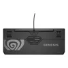 Teclado gaming mecânico Genesis Thor 230 TKL — tenkeyless, US QWERTY, switches Outemu Brown, RGB, 1000 Hz, USB