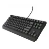 Teclado gaming mecânico Genesis Thor 230 TKL — tenkeyless, US QWERTY, switches Outemu Brown, RGB, 1000 Hz, USB