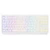 Teclado gaming tenkeyless GENESIS Thor 230 TKL — USB, RF Wireless, Bluetooth, QWERTY, branco