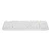 Teclado gaming tenkeyless GENESIS Thor 230 TKL — USB, RF Wireless, Bluetooth, QWERTY, branco