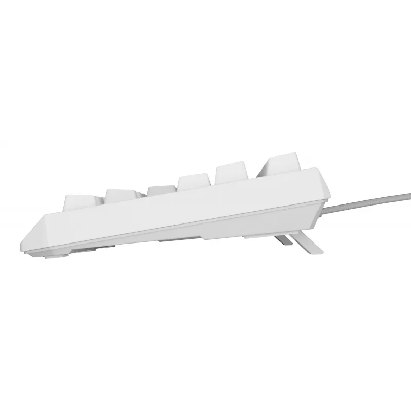 Teclado gaming tenkeyless GENESIS Thor 230 TKL — USB, RF Wireless, Bluetooth, QWERTY, branco