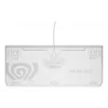 Teclado gaming tenkeyless GENESIS Thor 230 TKL — USB, RF Wireless, Bluetooth, QWERTY, branco