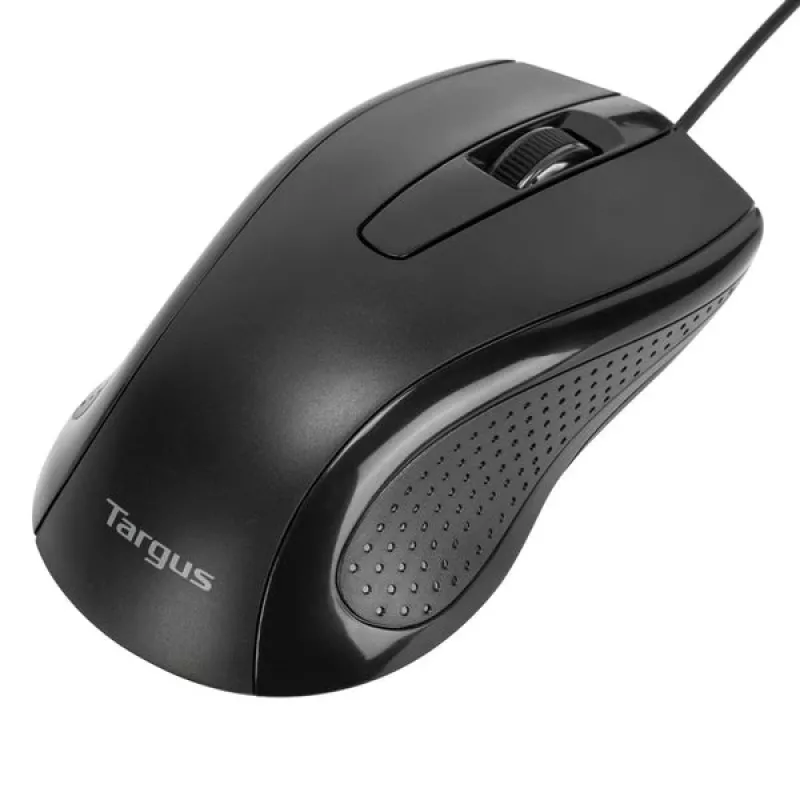 Rato de escritório Targus AMU81AMGL ambidestro USB Type-A ótico 1000 DPI