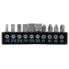 Conjunto de chaves de fendas manual STANLEY STHT0-62113 com pontas Phillips, Robertson e Torx, pontas magnéticas, punhos ergonómicos