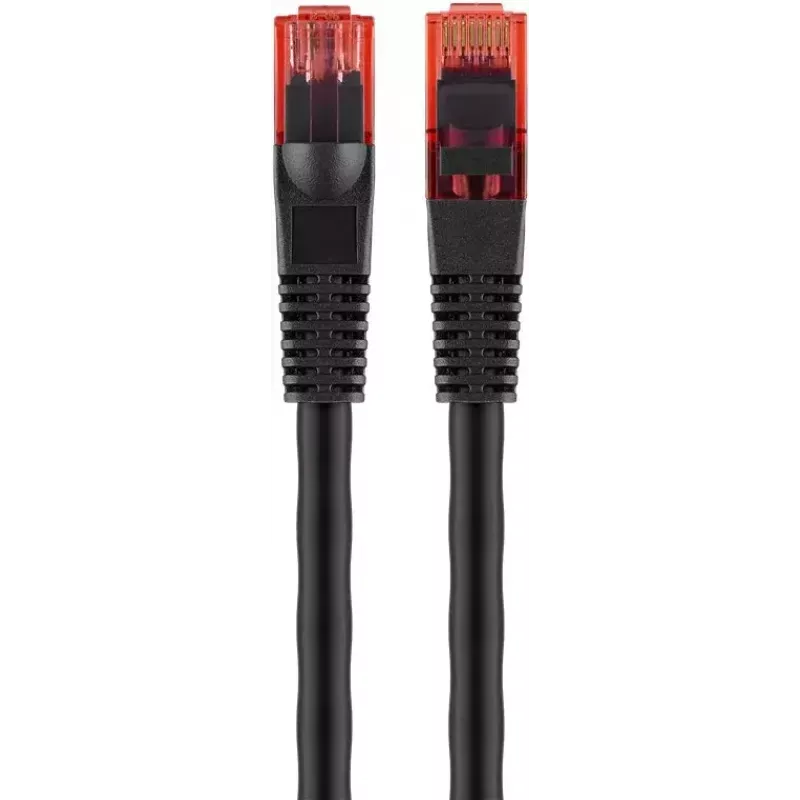 Cabo de rede GOOBAY 55433 Cat6 U/UTP RJ-45 – 15 m, preto