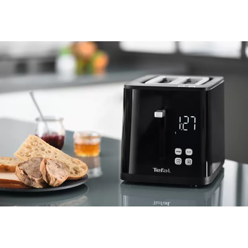 Torradeira Tefal TT6408 — 2 fatias, 850 W, preto