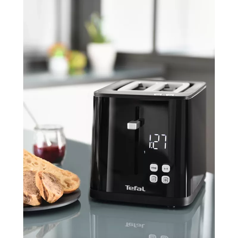 Torradeira Tefal TT6408 — 2 fatias, 850 W, preto