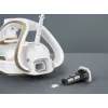 Ferro de engomar a seco e a vapor Tefal Puregliss FV8042 com base Durilium AirGlide Autoclean, 3000 W, bronze, branco
