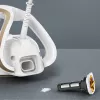 Ferro de engomar a seco e a vapor Tefal Puregliss FV8042 com base Durilium AirGlide Autoclean, 3000 W, bronze, branco