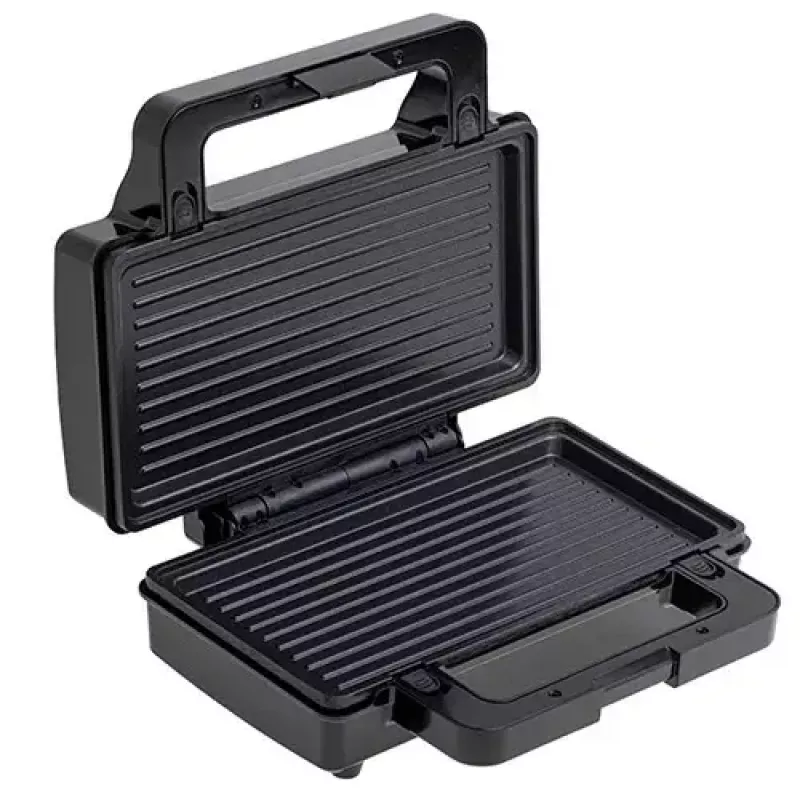 Adler AD 3073 tostadeira 2 em 1, 1000 W, aço inoxidável/preto
