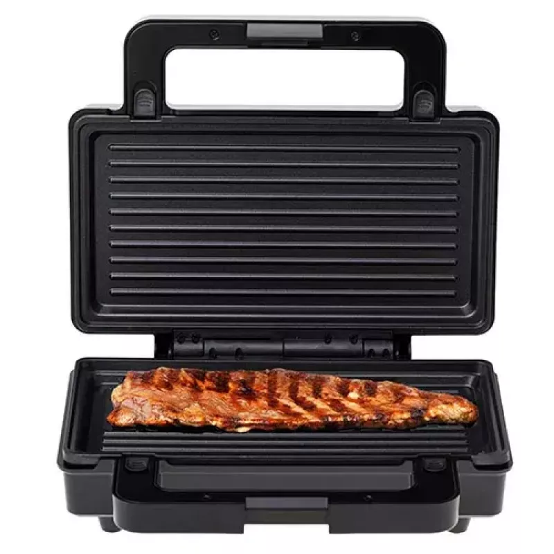 Adler AD 3073 tostadeira 2 em 1, 1000 W, aço inoxidável/preto
