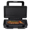 Adler AD 3073 tostadeira 2 em 1, 1000 W, aço inoxidável/preto