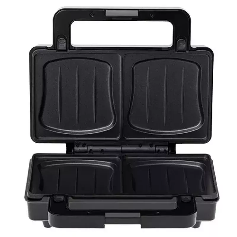 Adler AD 3073 tostadeira 2 em 1, 1000 W, aço inoxidável/preto