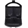 Máquina de sandes Adler AD 3069 – prensa de sandes compacta de mesa, 750 W, 2 sandes, preta
