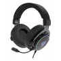 Headset GENESIS Neon 764 com fios gaming com arco de cabeça USB Type-A preto