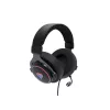 Headset GENESIS Neon 764 com fios gaming com arco de cabeça USB Type-A preto