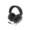 Headset GENESIS Neon 764 com fios gaming com arco de cabeça USB Type-A preto