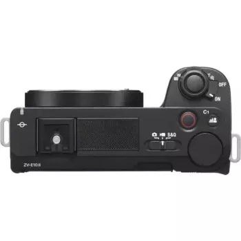 Câmara de vlog Sony ZV-E10 II — 26 MP CMOS, 4K 3840×2160, objetiva 16-50mm, preto, 0,292 kg