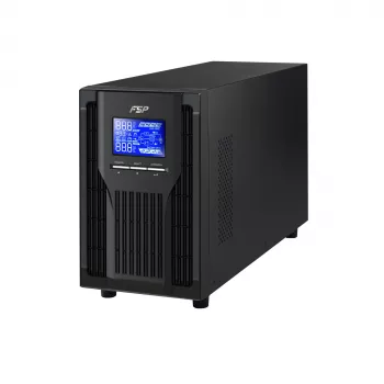 UPS FSP Champ Tower 1K (Unidade de alimentação ininterrupta) conversor duplo (Online) 1 kVA 900 W (embalagem aberta)