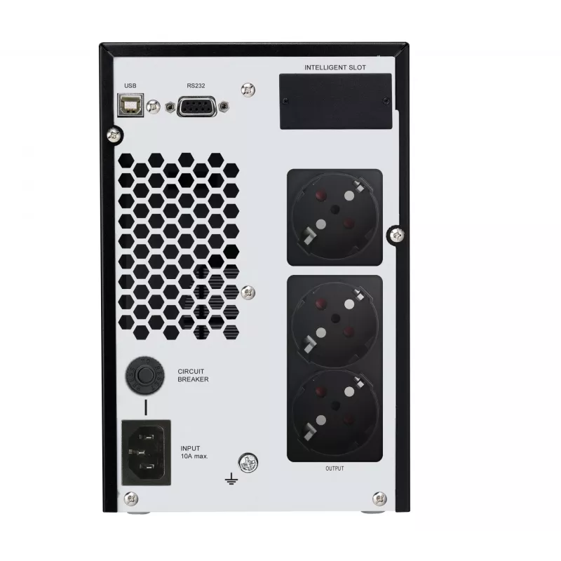 UPS FSP Champ Tower 1K (Unidade de alimentação ininterrupta) conversor duplo (Online) 1 kVA 900 W (embalagem aberta)