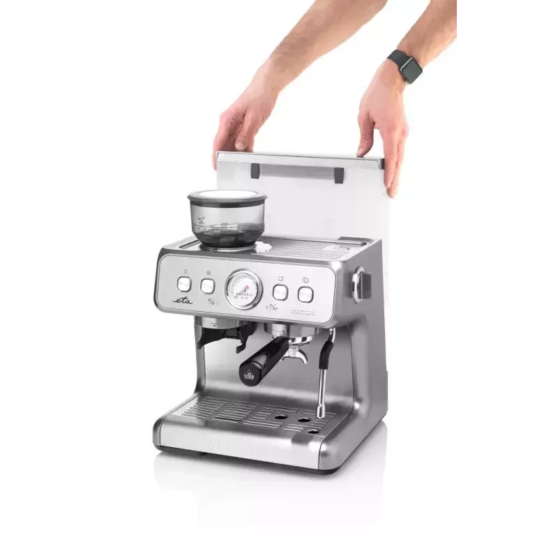 Máquina de café expresso ETA BARICELO 1550W, 15 bar, semiautomática, aço inoxidável