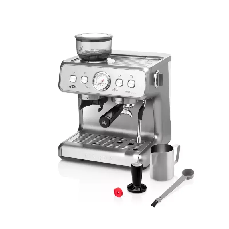 Máquina de café expresso ETA BARICELO 1550W, 15 bar, semiautomática, aço inoxidável