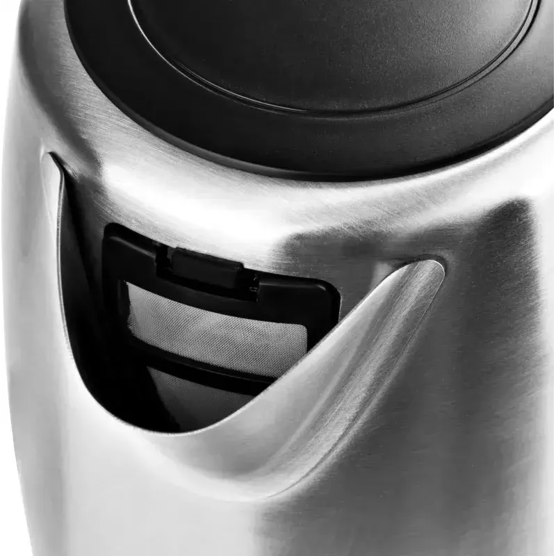 Chaleira elétrica ETA ETA160490000 — 1 L, 1600 W, aço inoxidável, indicador de nível de água