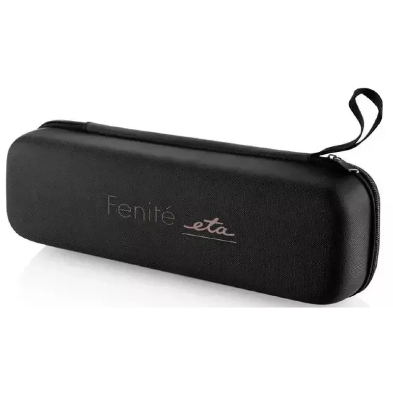 Escova de ar quente ETA Fenité Airflow 1300 W, revestimento cerâmico, 3 níveis de temperatura, cabo 1,7 m, preto/rosa