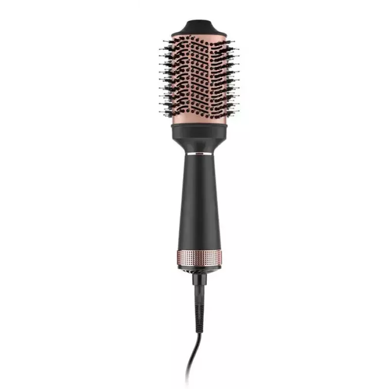 Escova de ar quente ETA Fenité Airflow 1300 W, revestimento cerâmico, 3 níveis de temperatura, cabo 1,7 m, preto/rosa