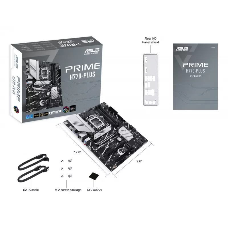 Placa-mãe ASUS PRIME H770-PLUS Intel H770 LGA 1700 ATX