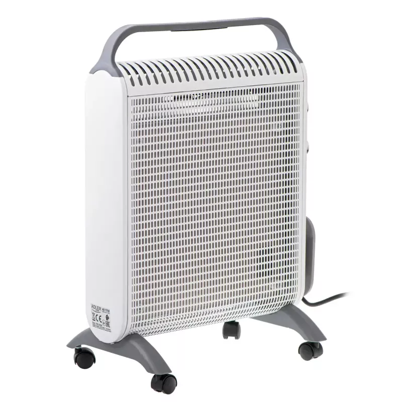 Convector elétrico Adler AD 7750, 2000 W, 2 níveis de potência, IP24, branco
