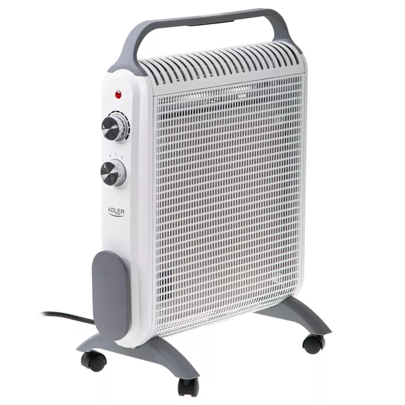 Convector elétrico Adler AD 7750, 2000 W, 2 níveis de potência, IP24, branco