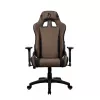 Cadeira gaming Arozzi Avanti SoftFabric castanha — revestimento em tecido, design ergonómico, ajustável em altura e inclinável