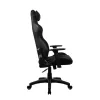 Cadeira gaming arozzi Avanti SoftFabric preto puro — ergonómica, encosto alto, braços ajustáveis, função de balanço inclinável
