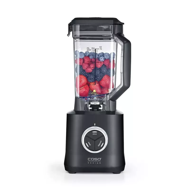 Batedeira de mesa Caso Power Blender B 2000 — 2000 W, jarro Tritan de 2 L, trituração de gelo
