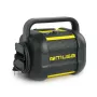 Rádio de obra Muse M-968 BTY — FM analógico, 40 W RMS, Bluetooth 10 m, resistente ao pó/choques, preto/amarelo