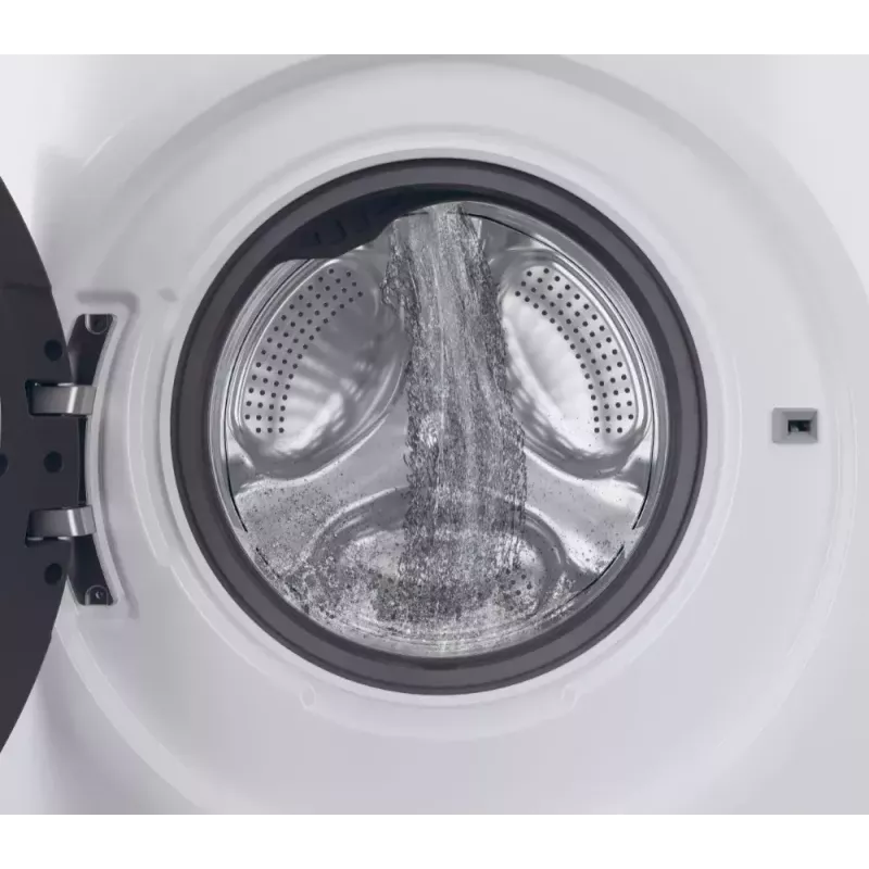 Máquina de lavar roupa de carga frontal CANDY BR 48B6-S — 8 kg, 1400 rpm, classe de eficiência energética A, 600×530×850 mm, branco