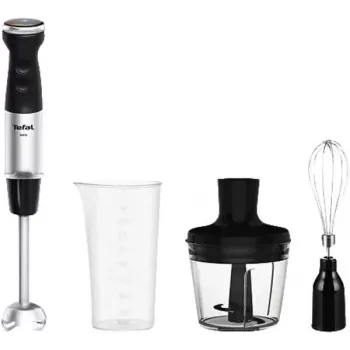 Tefal HB6738CH Misturador varinha mágica 1000 W aço inoxidável, preto