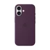 APPLE Capa de silicone Apple com MagSafe iPhone 16 ameixa